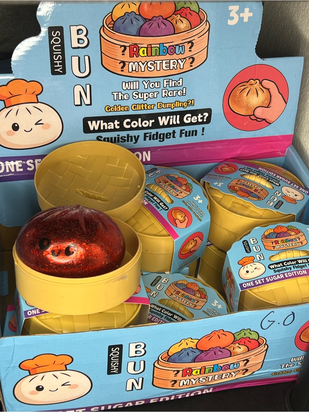 Squishy dumpling - glitter orbeez- mystery color